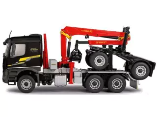 Marketplace : MERCEDES BENZ Arocs 6x4 porteur grumier avec grue Epsilon transports NEUHAUSER - Conrad - 1:50