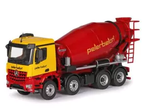 Marketplace : MERCEDS-BENZ Arocs 8x4 toupie LIEBHERR HTM 905 PETERBETON - Conrad - 1:50