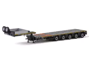 Marketplace : Porte engins extensible 5 Essieux NOOTEBOOM - WSI - 1:50