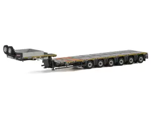 Marketplace : Porte engins extensible 6 Essieux NOOTEBOOM - WSI - 1:50