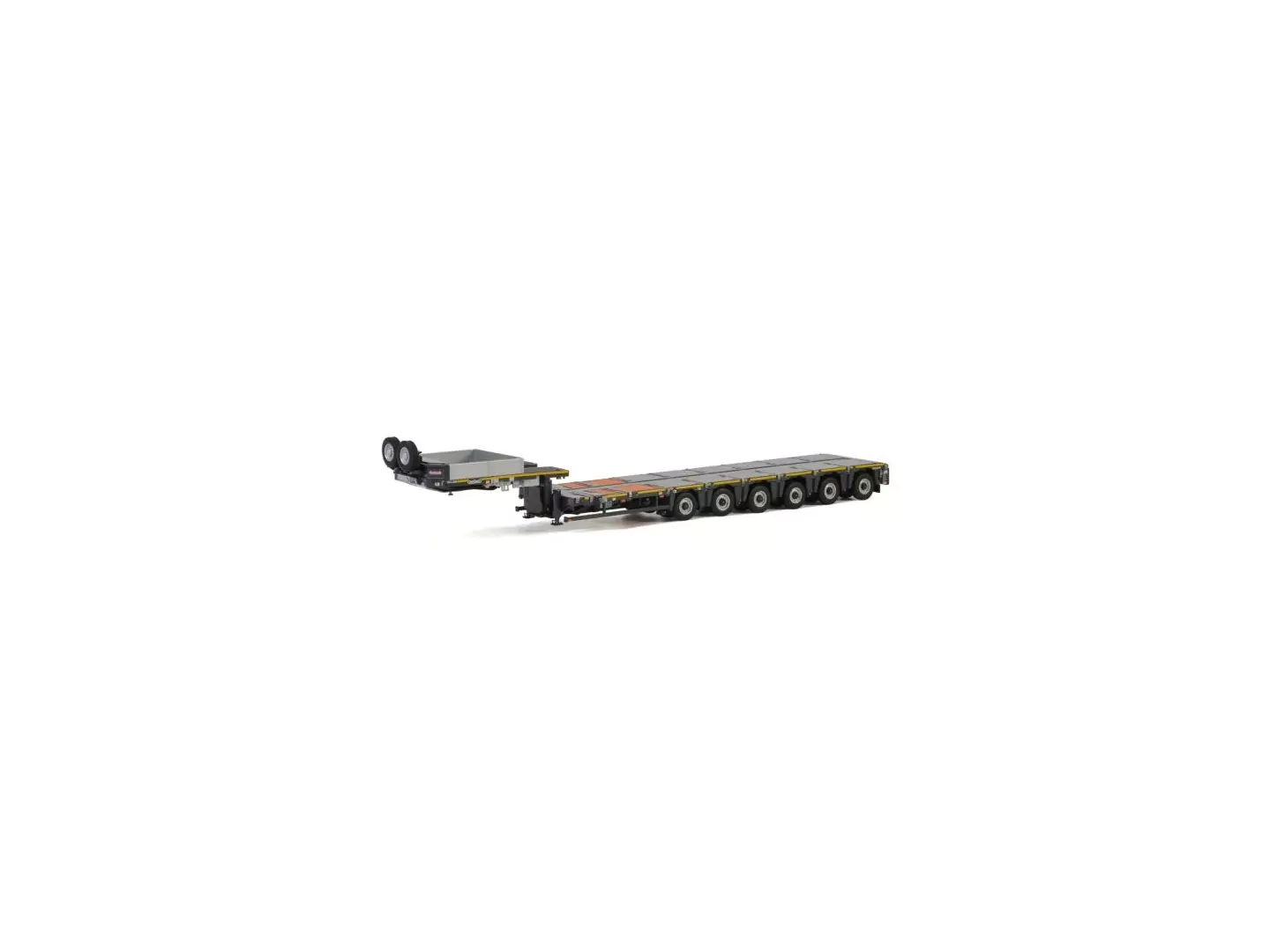 Marketplace : Porte engins extensible 6 Essieux NOOTEBOOM - WSI - 1:50