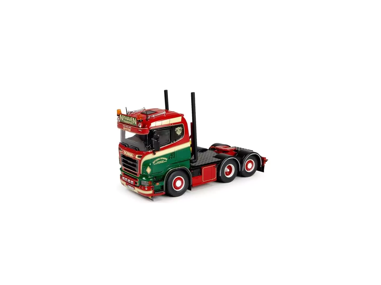 Marketplace : SCANIA R Lowline Nyhaven transport - Tekno - 1:50