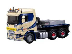 Marketplace : SCANIA R6 Next génération 6x4 avec porte engins 4 Essieux AUTAA - Limité à 150 ex. - IMC Models - 1:50