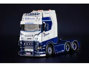 Marketplace : SCANIA S séries High roof 6x4 WALRAVENS - IMC Models - 1:50