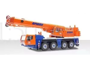 Marketplace : Grue TEREX DEMAG AC 100/4L "BRUNS" - Conrad - 1:50