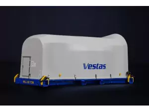 Marketplace : Couverture TUFD avec Manilles et câbles de levage VESTAS - IMC Models - 1:50