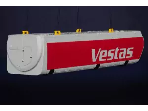 Marketplace : Turbine rouge et blanche VESTAS - IMC Models - 1:50