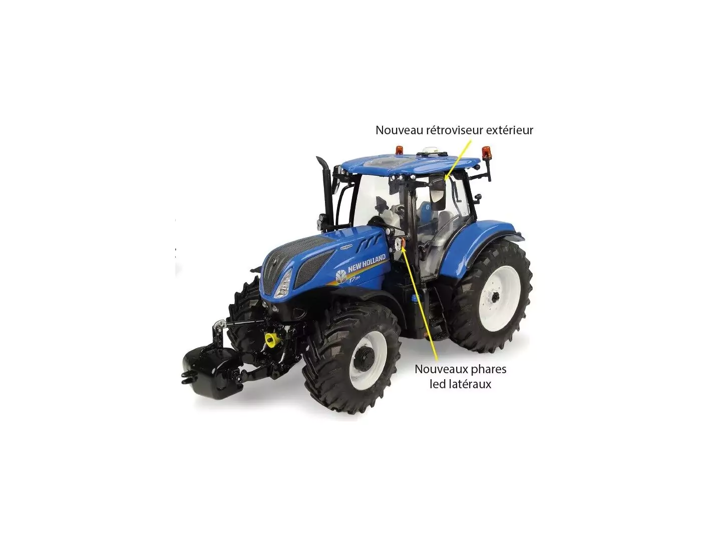 Markeplace : NEW HOLLAND T7.190 Auto Command - UNIVERSAL HOBBIES - 1:32