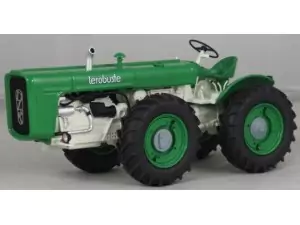 Markeplace : Tracteur 4 roues égales LE ROBUSTE D4K   - SCHUCO - 1:32