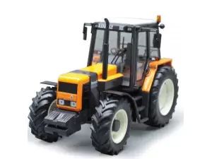 Markeplace : Tracteur 4 roues motrices RENAULT 120-54 TZ - REPLICAGRI - 1:32