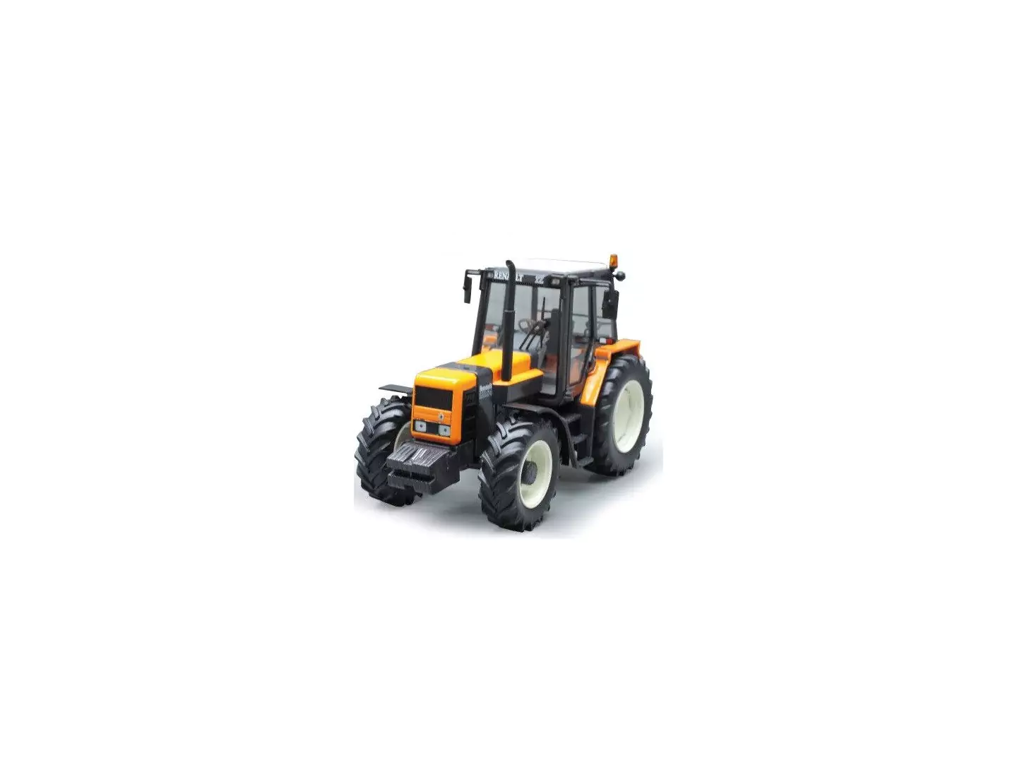 Markeplace : Tracteur 4 roues motrices RENAULT 120-54 TZ - REPLICAGRI - 1:32