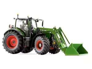 Markeplace : Tracteur avec chargeur cargo 6.100 FENDT 724 Vario - WIKING - 1:32