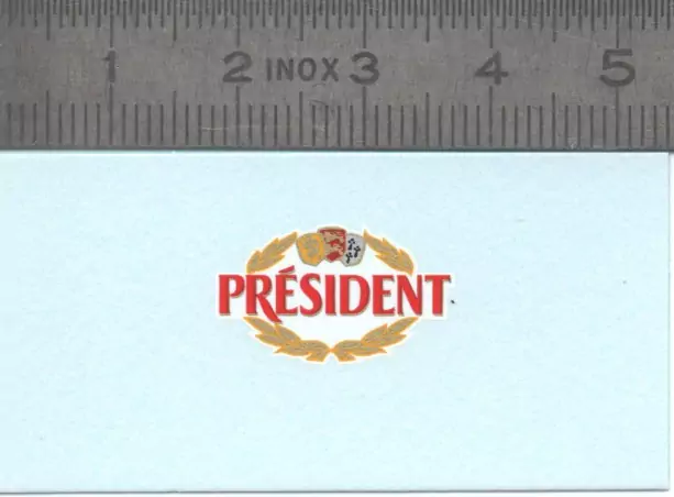 Décalcomanie "PRÉSIDENT" - Ech. 1:43 - Par 2 |Pièces et kits pour v...