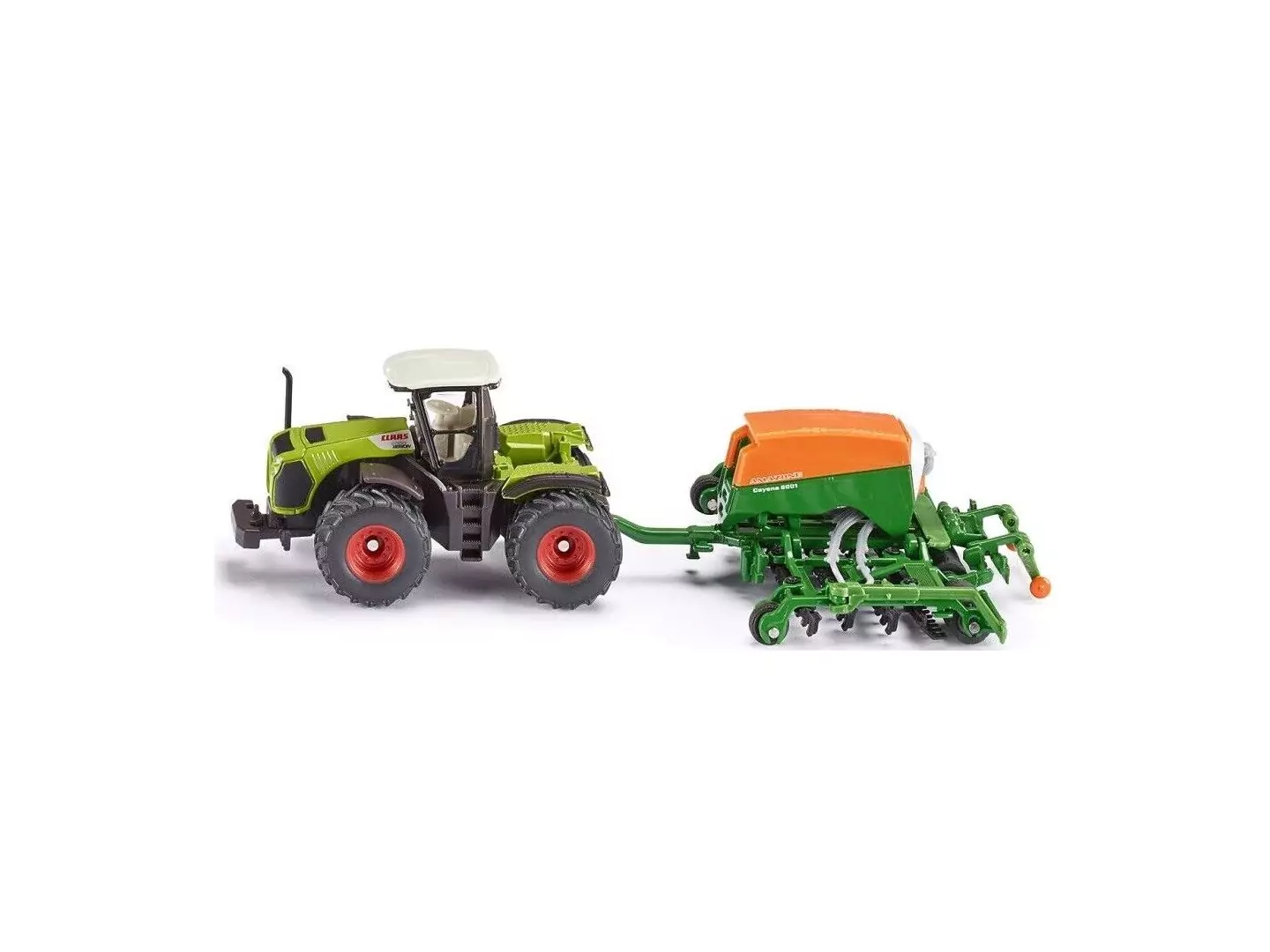 Markeplace : Tracteur CLAAS Xerion et semoir AMAZONE  - SIKU - 1:87