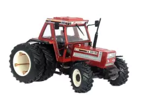 Markeplace : Tracteur FIAT 100-90 avec jumelage déclipsable  - REPLICAGRI - 1:32
