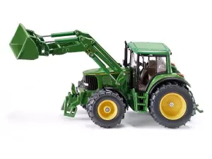 Markeplace : Tracteur JOHN DEERE 6820 équipé avec chargeur frontal à godet et du re  - SIKU - 1:32