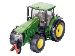 Markeplace : Tracteur JOHN DEERE 8345R radio commnandé équipé du relevage avant  - SIKU - 1:32