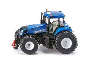 Markeplace : Tracteur NEW HOLLAND T8.390 équipé du relevage avant  - SIKU - 1:32