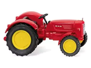 Markeplace : Tracteur rouge MAN 4R3  - WIKING - 1:87