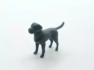 Diorama : Labrador - Résine 3D - 1:43 |Pièces et kits pour voitures...