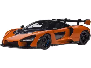 Marketplace - McLaren Senna 2018 Mira Trophée/Orange - Autoart - 1:18