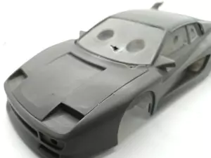 En l'état : Ferrari Testarossa Koenig - Résine - 1:18