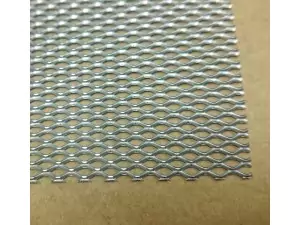 Artisan32 - Grille inox diag. Maille 1.7x3.5mm - 140x200mm