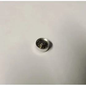 4 roues complètes - Jantes ø9.50 mm + insert + pneus - Ech. 1/43 |P...