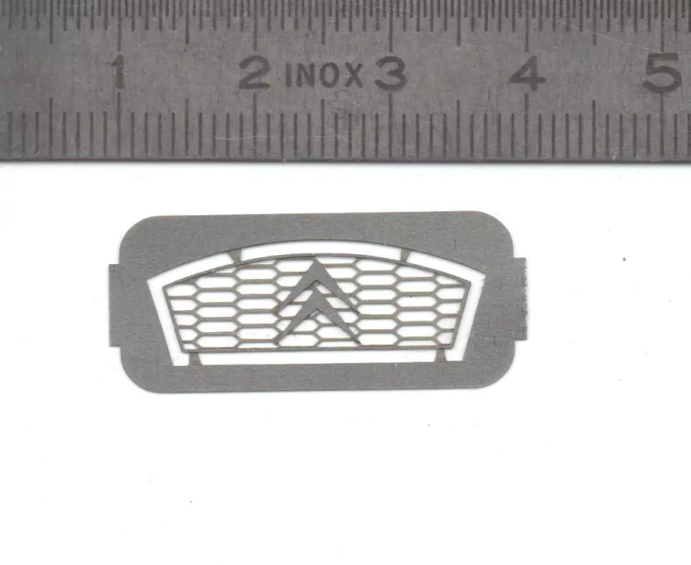 Calandre Citroën - Photodécoupe - Ech. 1/43 |Pièces et kits pour vo...