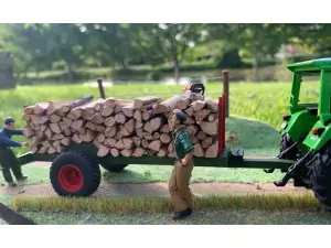 Artisan32 - KIT Remorque à bois 1/32