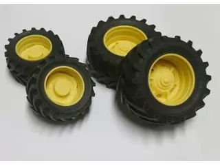 Artisan32 - ROUE TRELLEBORG X 4 JAUNE