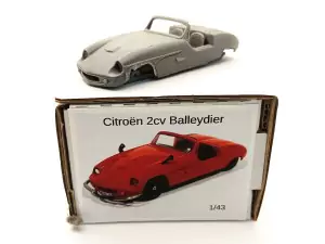 Kit : CITROËN Roadster Balleydier - Résine - MF Creation - 1:43