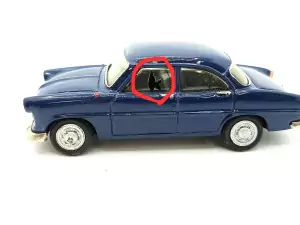 En l'état : SIMCA Ariane - Résine - MINI ROUTE - 1:43