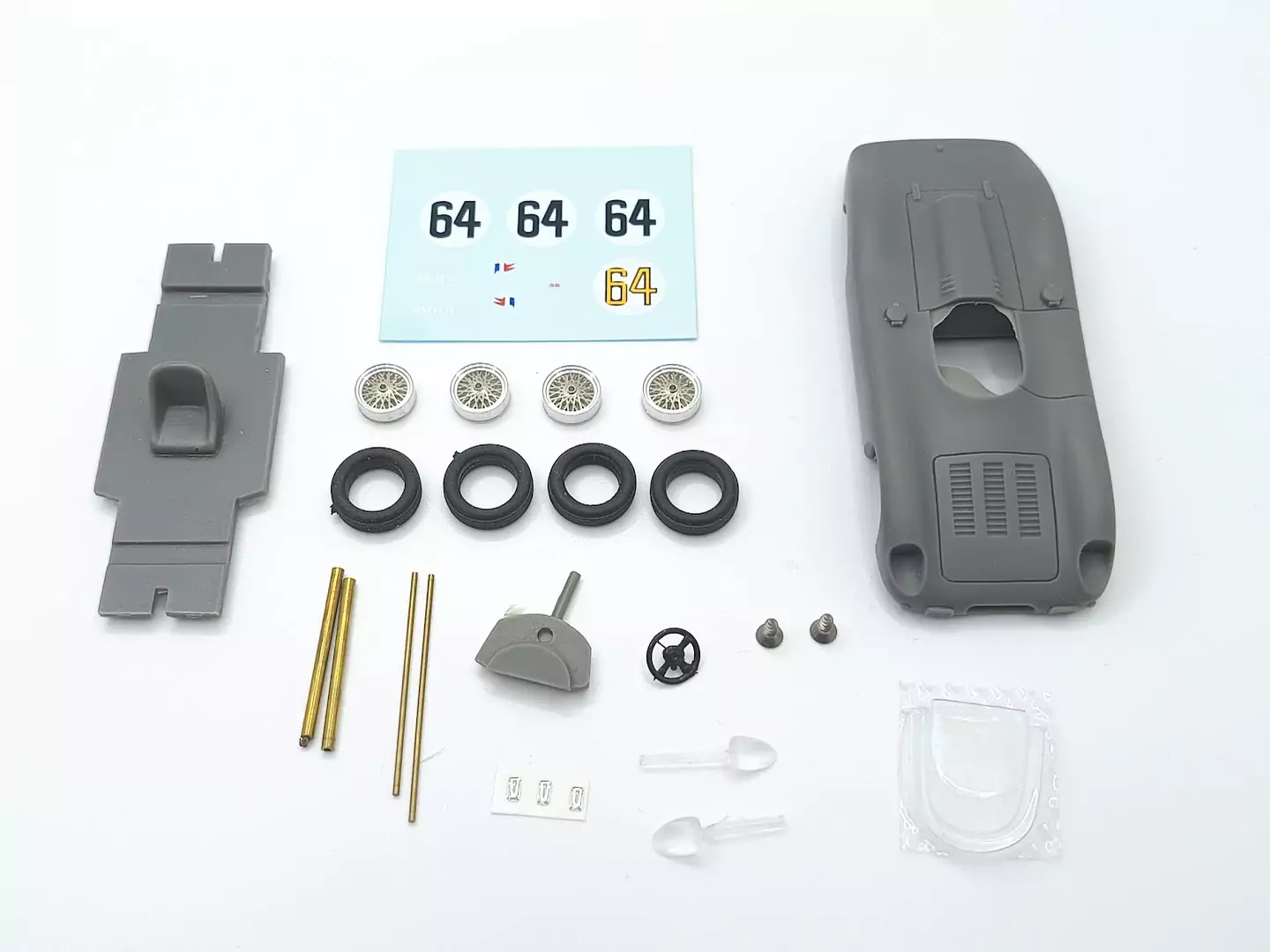 KIT DB Renault Le Mans 1954 n°64 - Résine - 1:43 |Pièces et kits po...