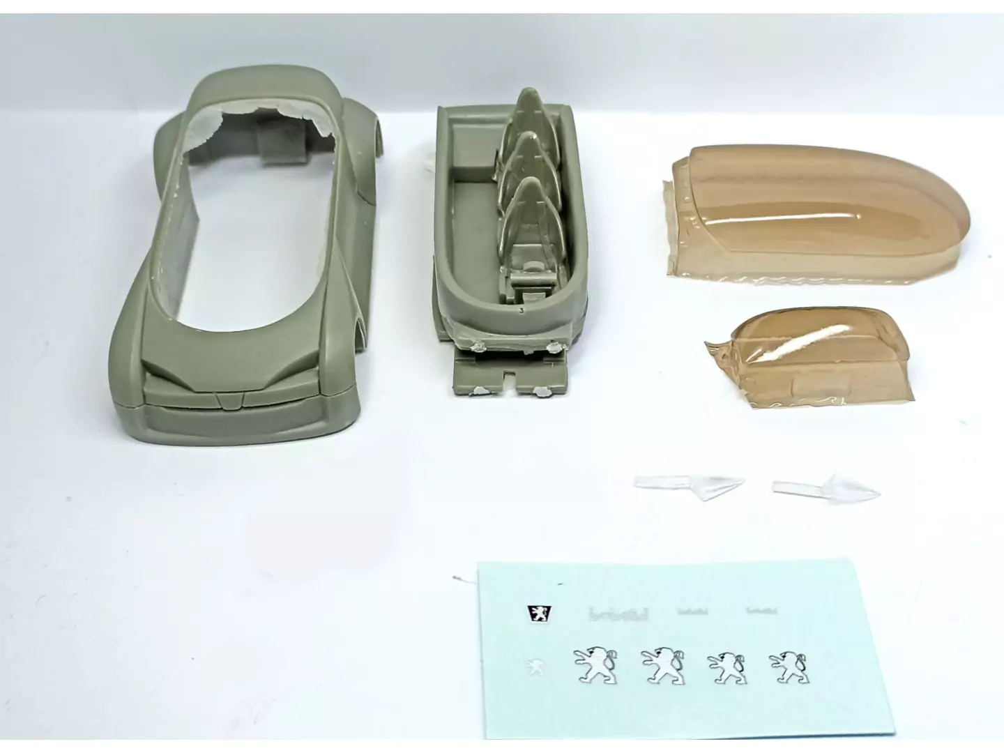 Carrosserie : Peugeot City Toys - Bobslid - Résine - 1:43 |Pièces e...