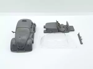 Carrosserie : Volkswagen COX FUN CUP - Résine - 1:43
