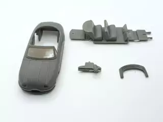 Carrosserie : Panhard Dyna Z Cabriolet - Résine - 1:43