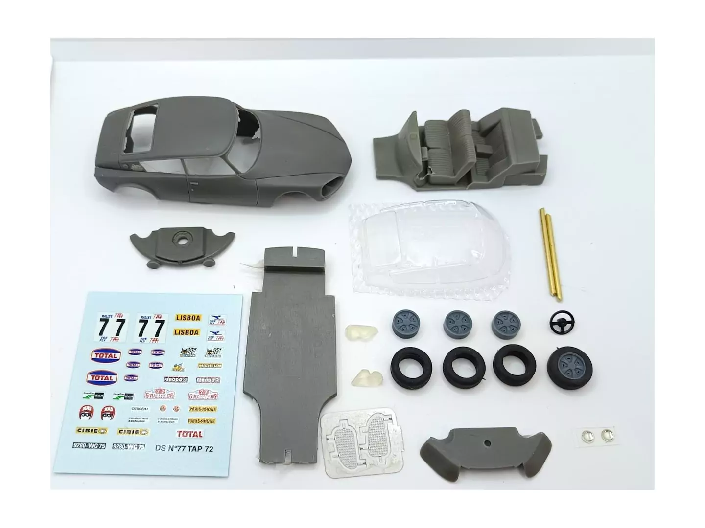 KIT Citroën DS21 Proto Rally Portugal 1972 - Résine - 1:43 |Pièces ...