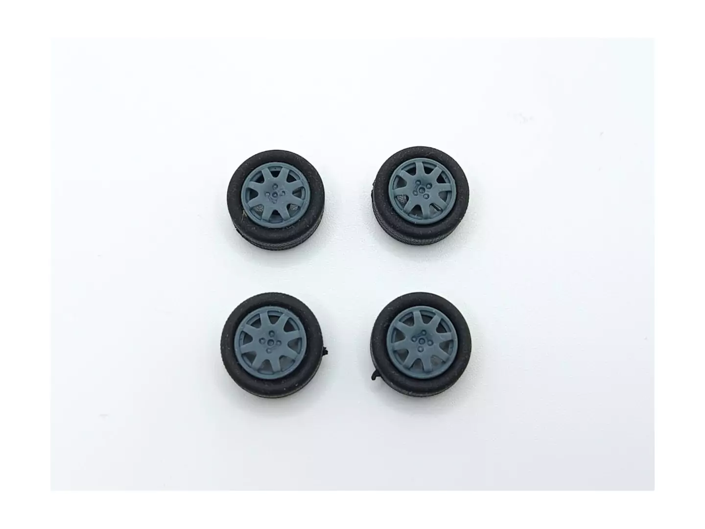 4 roues ø13.50 mm (type Renault) - 3D Creative - 1:43