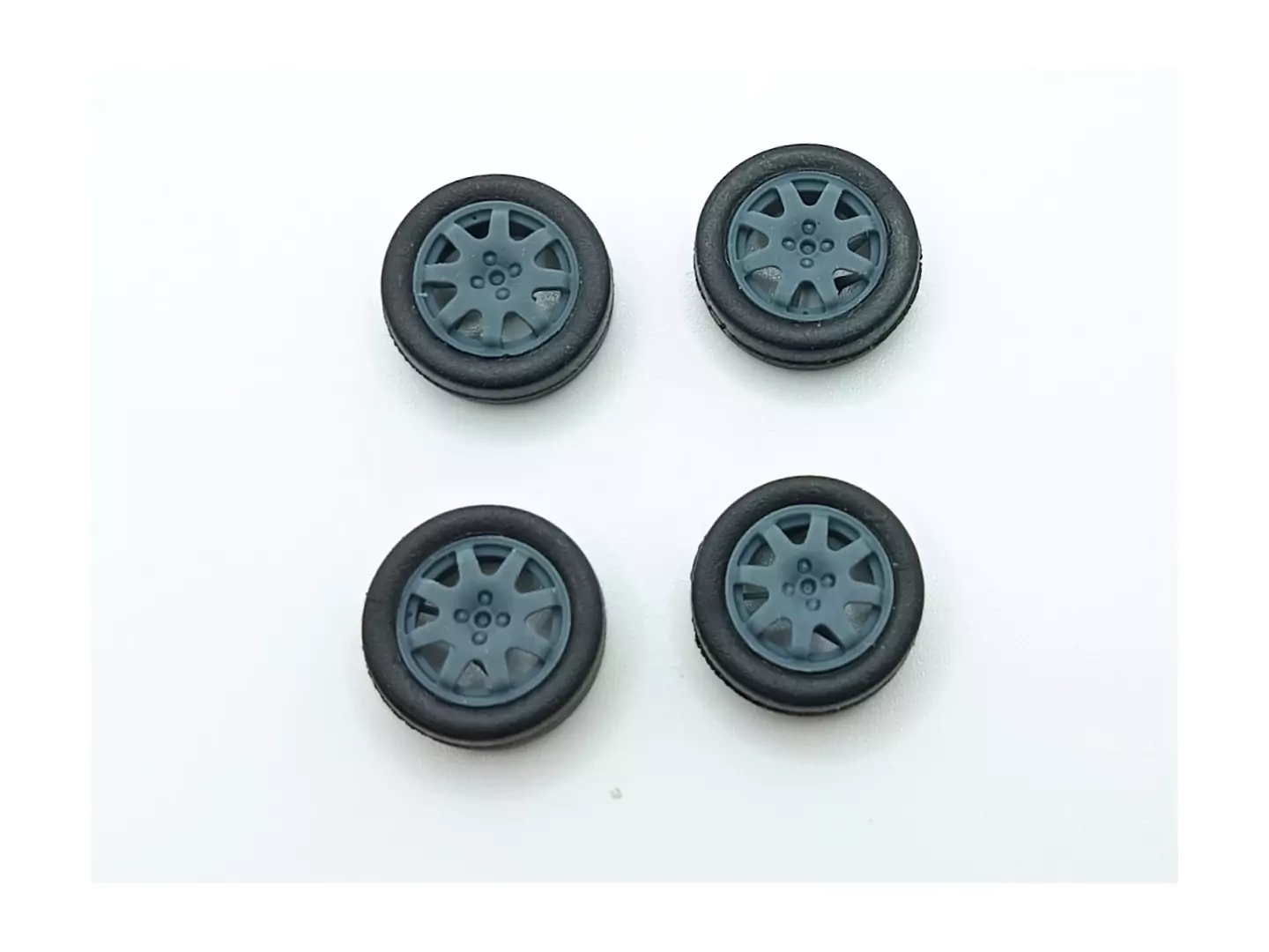 4 roues ø15.30 mm (type Renault) - 3D Creative - 1:43