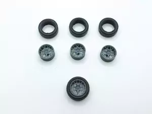 4 roues 15.30 mm - 3D Creative - 1:43