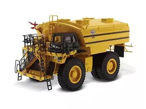 Marketplace : Camion minier CATERPILLAR MWT30 avec réservoir d'eau - Diecast Masters - 1:50