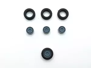 4 roues ø14 mm avec jantes CX Orphée - 3D Creative - 1:43