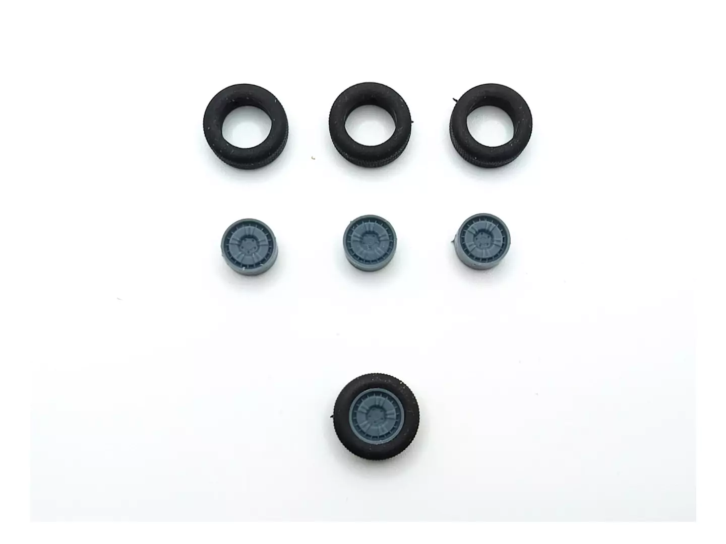 4 roues ø14 mm avec jantes CX Orphée - 3D Creative - 1:43