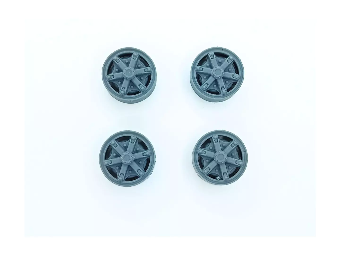 4 jantes Camions ø17.50 mm - 3D Creative - 1:43