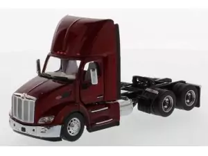 Marketplace : PETERBILT 579 6x2 Bordeaux - Diecast Masters - 1:50