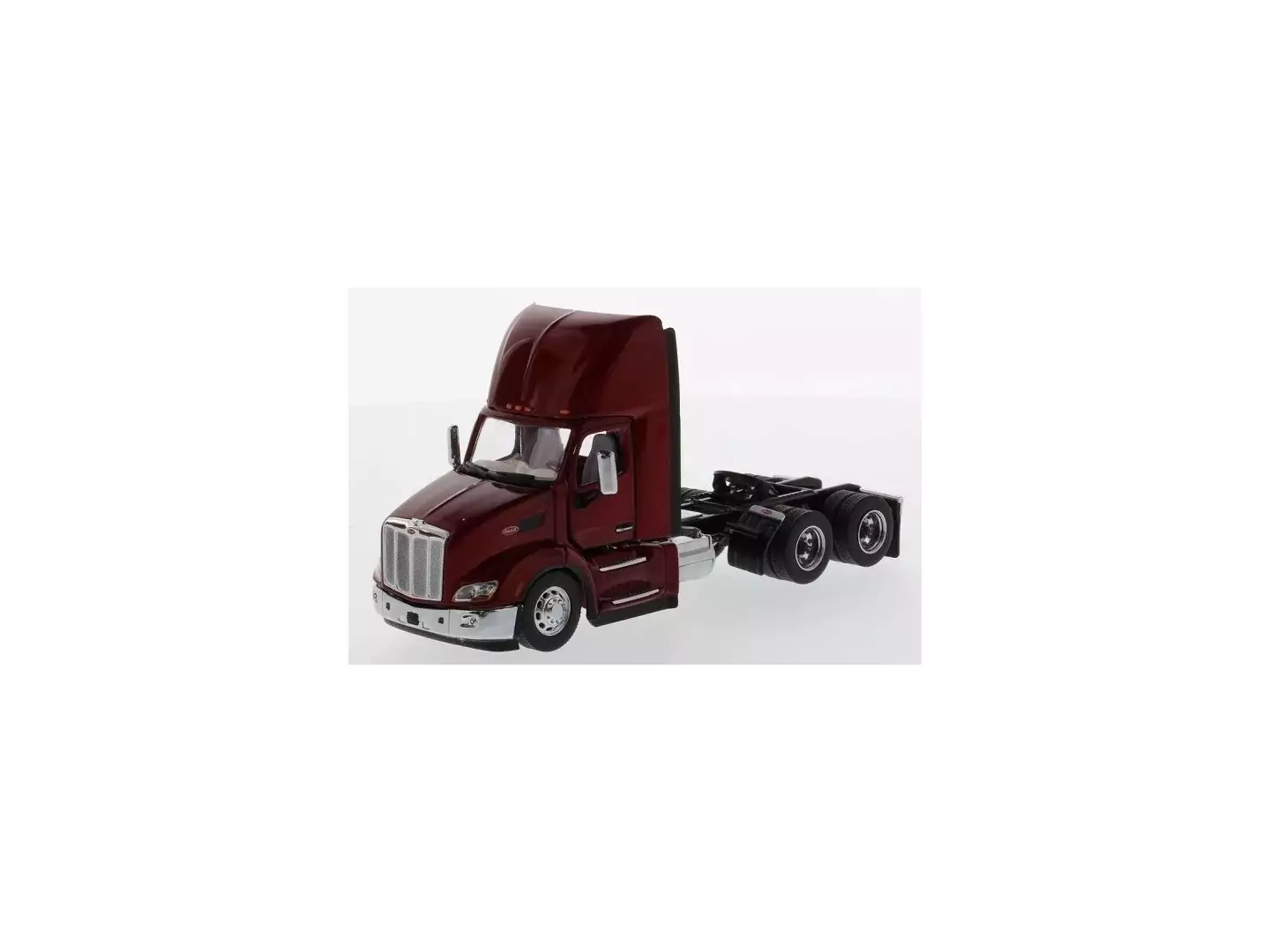 Marketplace : PETERBILT 579 6x2 Bordeaux - Diecast Masters - 1:50