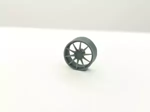 4 jantes 10 rayons - ø11.20 x 5 mm - Résine 3D - 1:43
