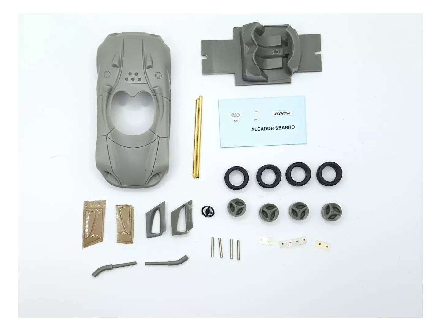 Incomplet : Kit Sbarro Alcador - Ferrari - Résine - 1:43