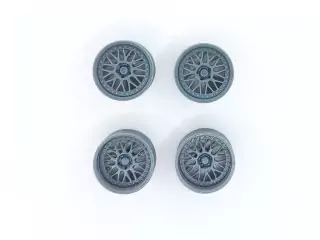 4 jantes Bugatti LM ø11.50 mm - 3D CREATIVE - 1:43